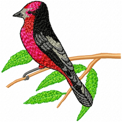 Small Birds Embroidery Design 8